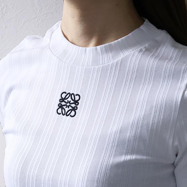 ロエベ　トップス LOEWE ロエベ Tシャツ Anagram Logo Cropped T-Shirts