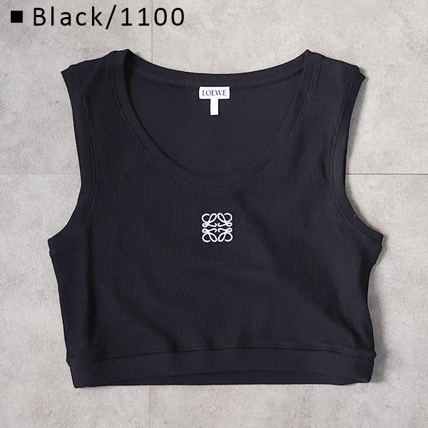 LOEWE ロエベ タンクトップ Anagram Logo Cropped Tank Top
