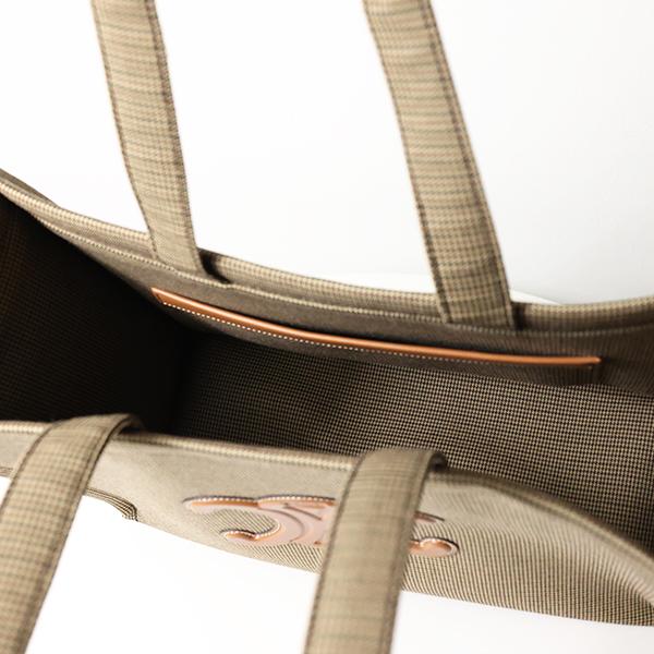 CELINE セリーヌ トートバッグ Large Cabas Thais Triomphe Tote Bag ラージ カバ タイス 196762FHZ レディース A4対応 トリオンフ テキスタイル 千鳥格子 鞄の画像
