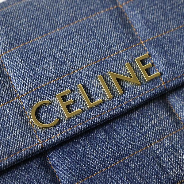 CELINE（セリーヌ） ショルダーバッグ Celine Logo Denim Chain