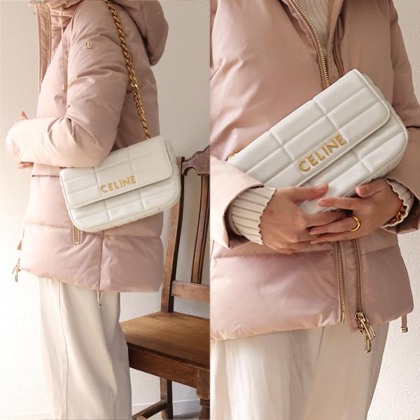 CELINE（セリーヌ） ショルダーバッグ Matelasse Monochrome Chain