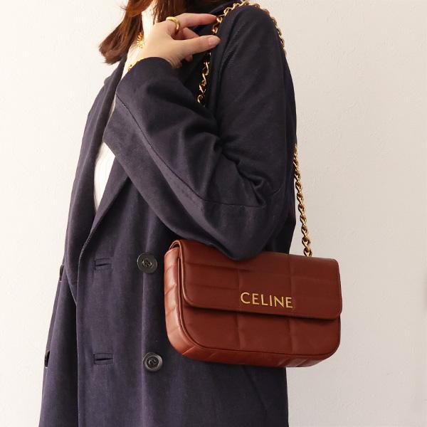 CELINE（セリーヌ） ショルダーバッグ Matelasse Monochrome Chain