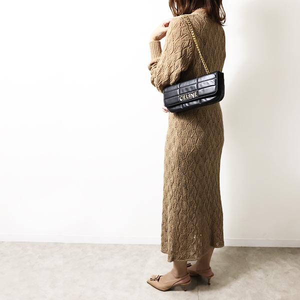 CELINE（セリーヌ） ショルダーバッグ Matelasse Monochrome Chain