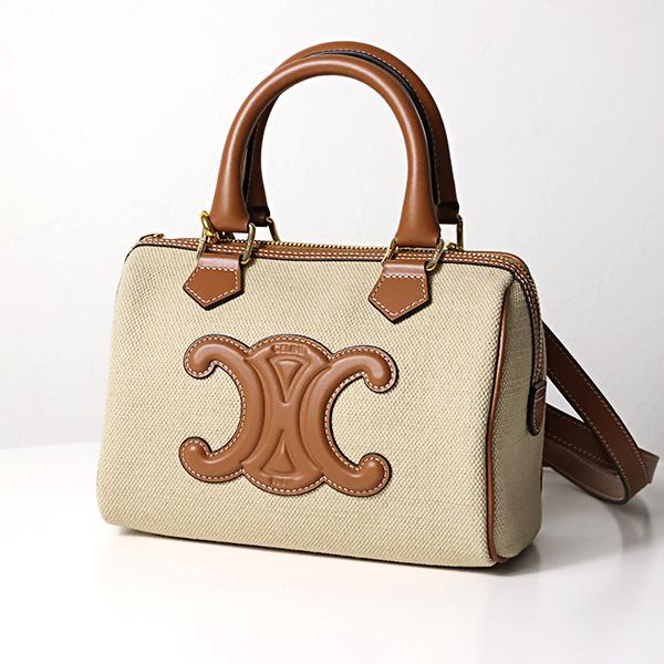 CELINE（セリーヌ） ハンドバッグ Cuir Small Boston Triomphe Hand