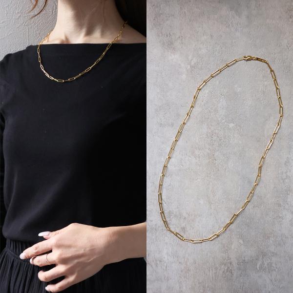 TOM WOOD（トムウッド） ネックレス Box Chain Necklace Gold 20.5Inch