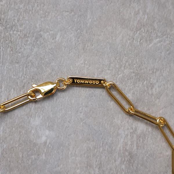 TOM WOOD トムウッド ネックレス Box Chain Necklace Gold 20.5Inch
