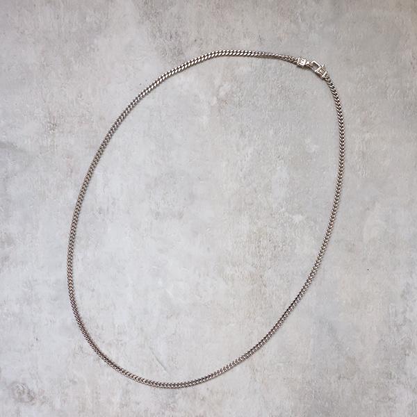 TOM WOOD（トムウッド） ネックレス Curb Chain Necklace M カーブ