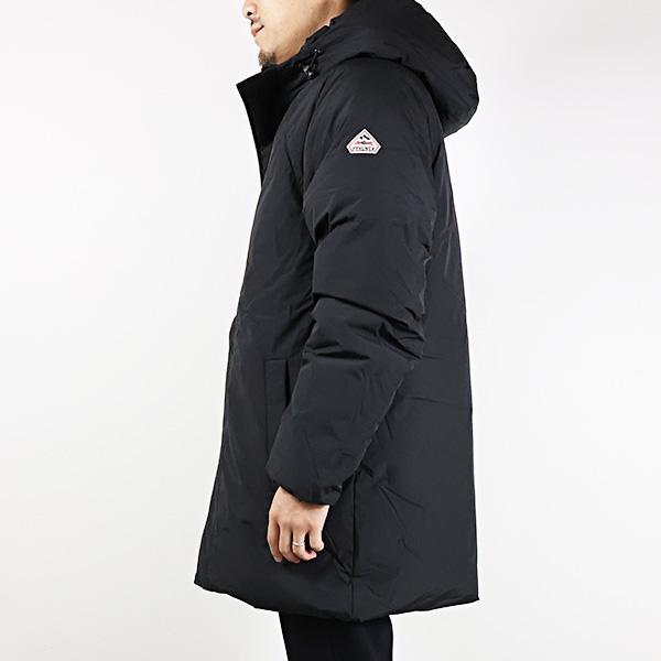 PYRENEX ピレネックス ダウンジャケット SPARK Down Jacket スパーク HMY025 P0009 メンズ アウター フード付き ミディアム丈 ロゴの画像