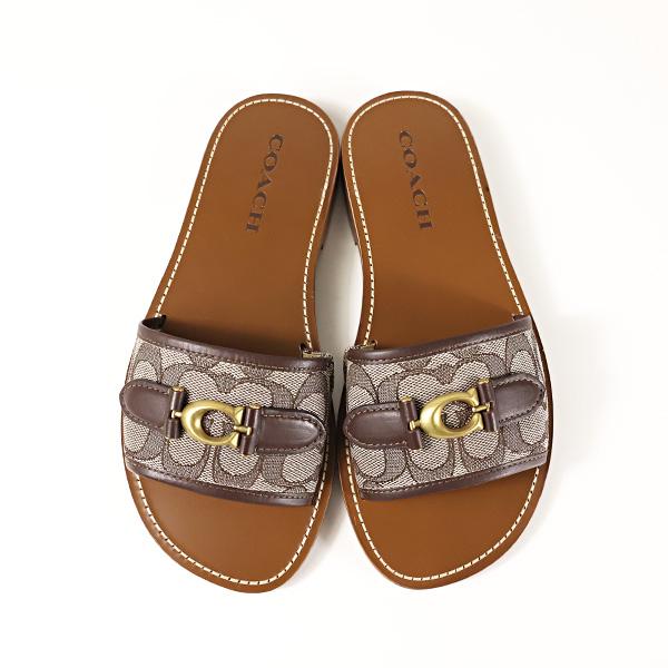 コーチ　coach ウェッジソール　サンダル　ミュール　シグネチャー　25cm COACH（コーチ） サンダル Ina Jacquard Sandal CI202VJN レディース