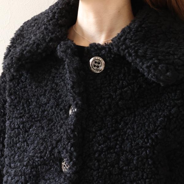 TATRAS タトラス ボアジャケット Mamateta Blouson ママテータ LTAT24A4972-L レディース ショート丈 フードなし ロゴパッチ アウターの画像