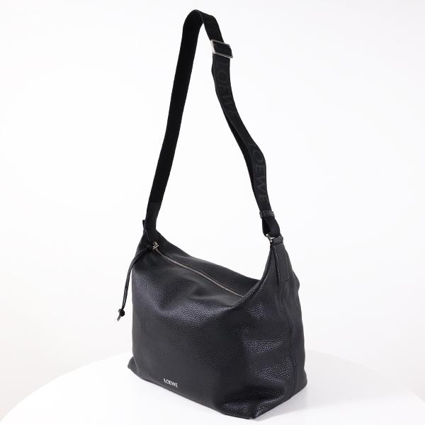 ロエベ LOEWE CUBI キュービィ スモール ショルダーバッグ バッグ レザー メンズ レディース ブラック系 B906Q63X041100 【新品】 LOEWE（ロエベ） ショルダーバッグ CUBI CROSSBODY キュービィ クロス