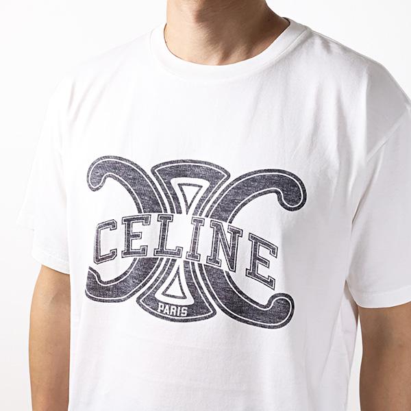 CELINE（セリーヌ） Tシャツ Logo Loose T-Shirts RX0BO671Q メンズ