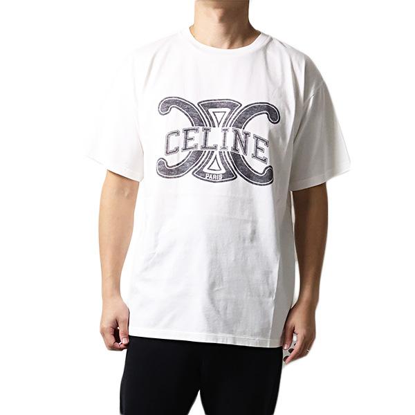 CELINE（セリーヌ） Tシャツ Logo Loose T-Shirts RX0BO671Q メンズ