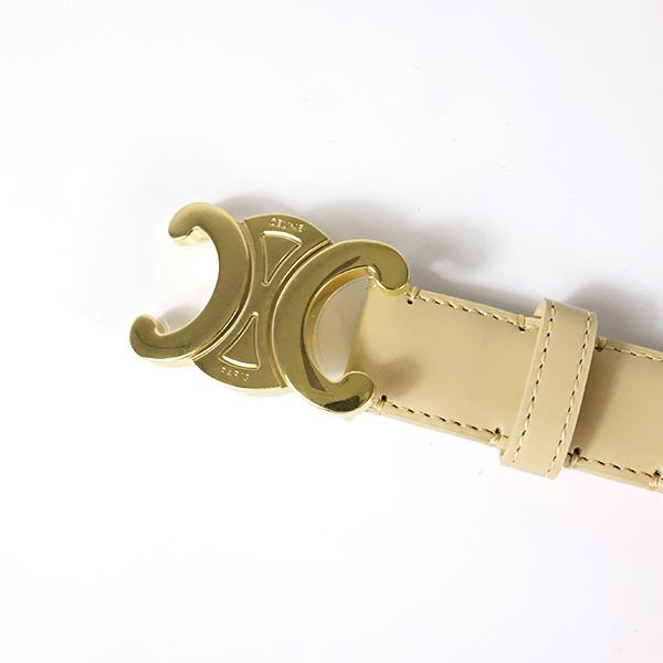 CELINE（セリーヌ） ベルト Medium Triomphe Belt 25mm 45AK93A01