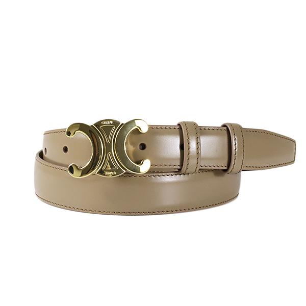 CELINE セリーヌ ベルト Medium Triomphe Belt 25mm 45AK93A01 レディース ミディアム 25MM トリオンフ ミドルウエスト レザーの画像