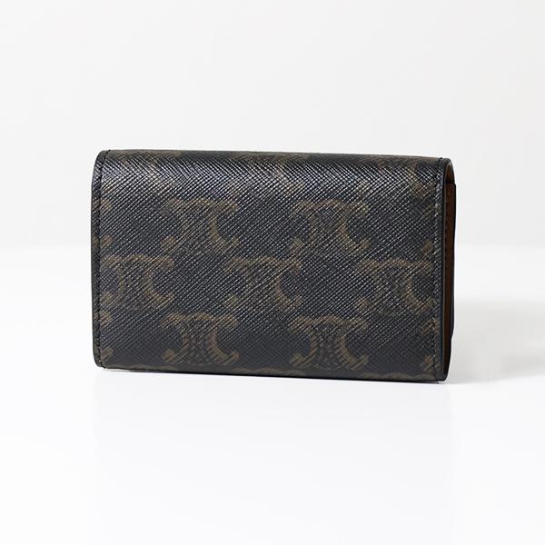 新品未使用品　箱付き　CELINE セリーヌ キーケース　ロゴグラム　ブラック 楽天市場】CELINE セリーヌ キーケース TRIOMPHE トリオンフ 10L813DPV