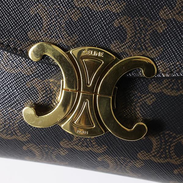 CELINE（セリーヌ） ショルダーバッグ TEEN NINO Triomphe Canvas