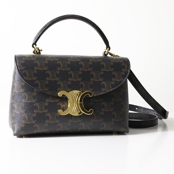 ほぼ未使用 CELINE 2way レザーハンドバッグ サークル トリオンフ金具 楽天市場】【ポイント2倍】ほぼ未使用 CELINE セリーヌ サークルロゴ