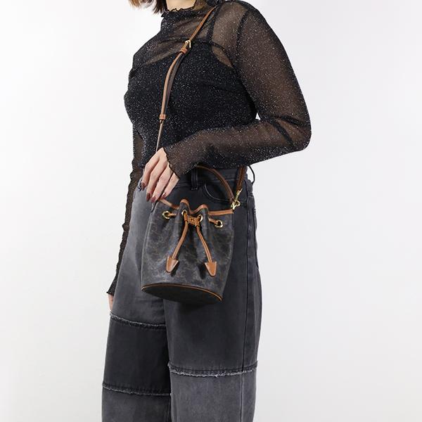 CELINE（セリーヌ） ハンドバッグ TEEN CLARA Triomphe Canvas Bucket