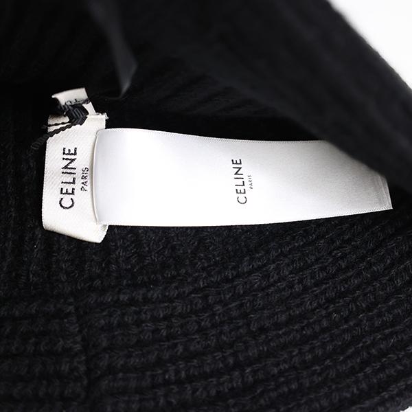 CELINE（セリーヌ） バケットハット Triomphe Cloche Beanie