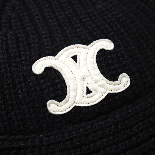 CELINE（セリーヌ） バケットハット Triomphe Cloche Beanie
