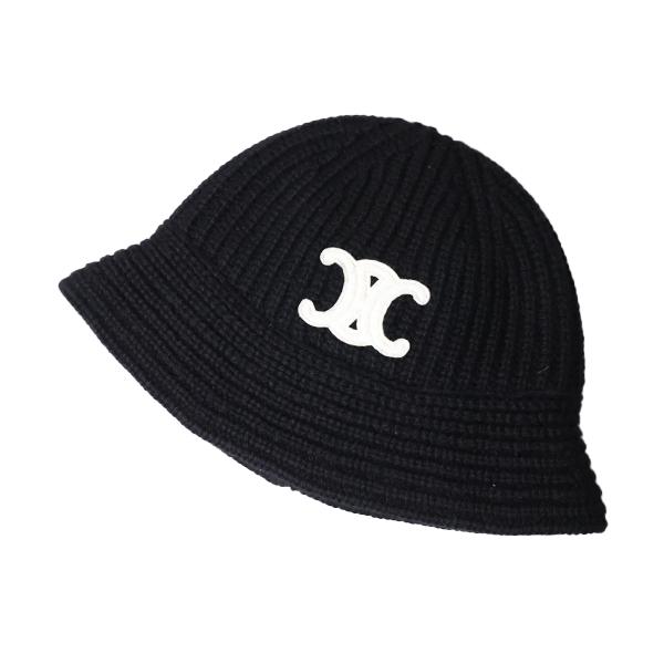 CELINE（セリーヌ） バケットハット Triomphe Cloche Beanie