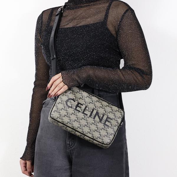 CELINE（セリーヌ） ショルダーバッグ Medium Triomphe Canvas