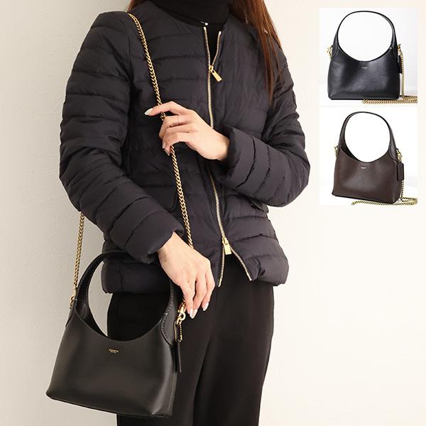 COACH レザー ホーボー ショルダーバッグ ブラック COACH（コーチ） ショルダーバッグ Brooklyn 23 Shoulder Bag