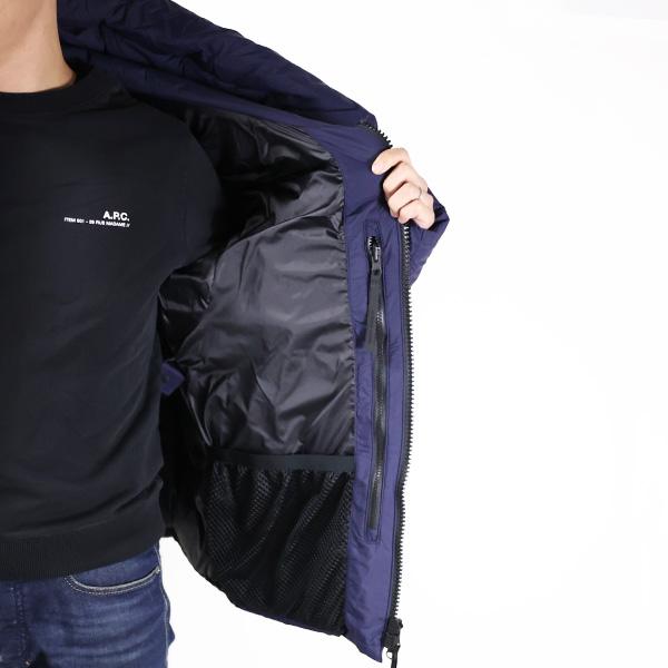 CANADA GOOSE カナダグース ダウンジャケット Crofton Puffer Jacket EnduraLuxe Black Label 2282MB メンズ パッカブル ナイロン フード付き ロゴパッチの画像