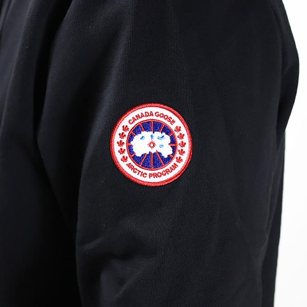 CANADA GOOSE カナダグース パーカー Huron Full Zip Hoodie フルジップ フーディー 7401M メンズ ジップアップ スウェット 長袖 コットン ロゴパッチの画像