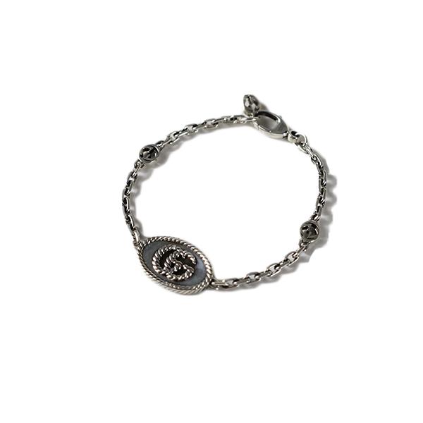 GUCCI（グッチ） ブレスレット GG Marmont Oval Double G Bracelet GG