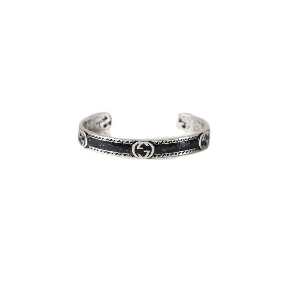 GUCCI（グッチ） ブレスレット Interlocking G Cuff Bracelet