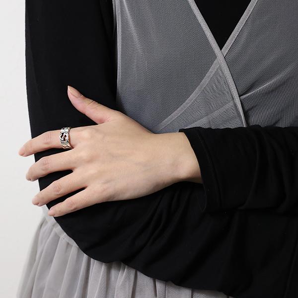 GUCCI（グッチ） リング Sterling Silver Interlocking G Ring