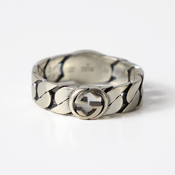 GUCCI（グッチ） リング Sterling Silver Interlocking G Ring