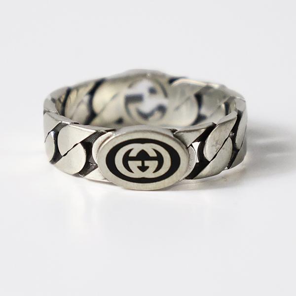 GUCCI（グッチ） リング Sterling Silver Interlocking G Ring