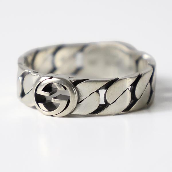 GUCCI（グッチ） リング Sterling Silver Interlocking G Ring