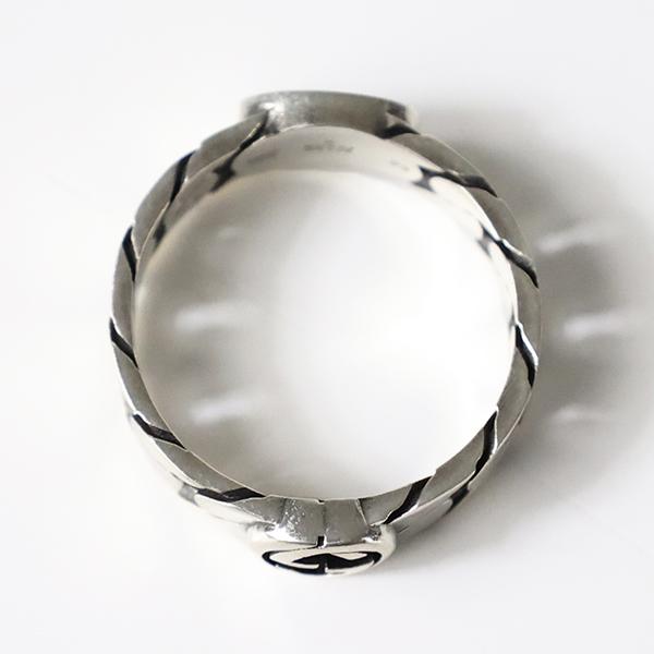 GUCCI（グッチ） リング Sterling Silver Interlocking G Ring