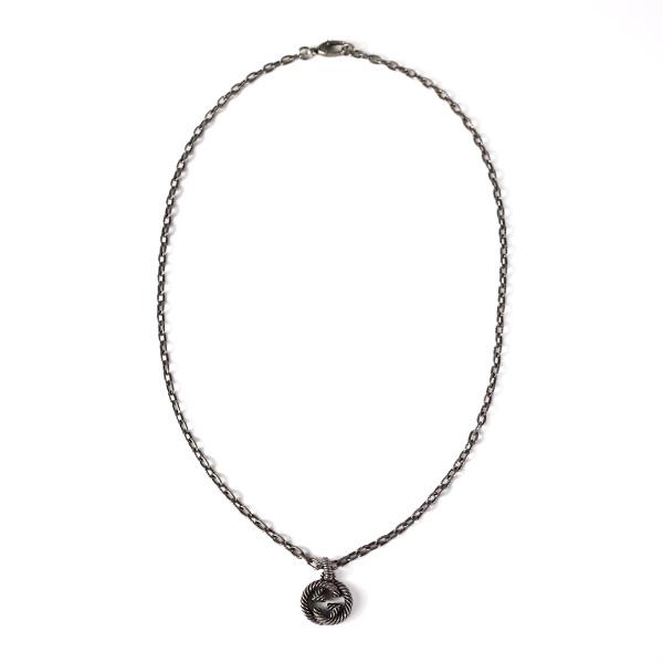 GUCCI（グッチ） ネックレス Interlocking G Oxidised Chain Necklace