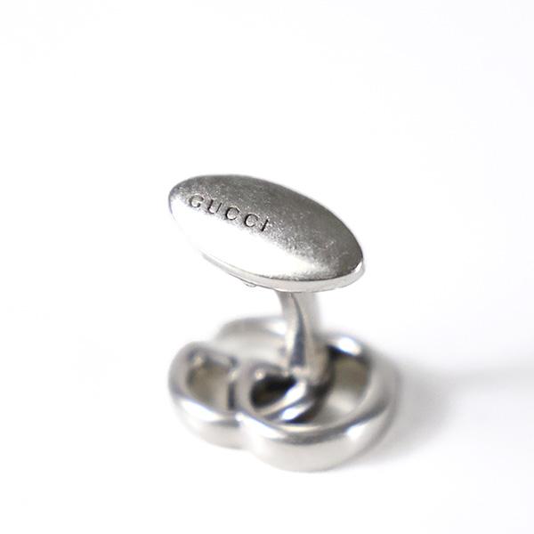 GUCCI（グッチ） カフスボタン GG Marmont Silver Motif Cufflinks GG