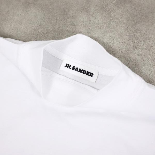 JIL SANDER オーバーサイズ Tシャツ ホワイト JIL SANDER（ジルサンダー） Tシャツ Oversized T-Shirts J21GC0005