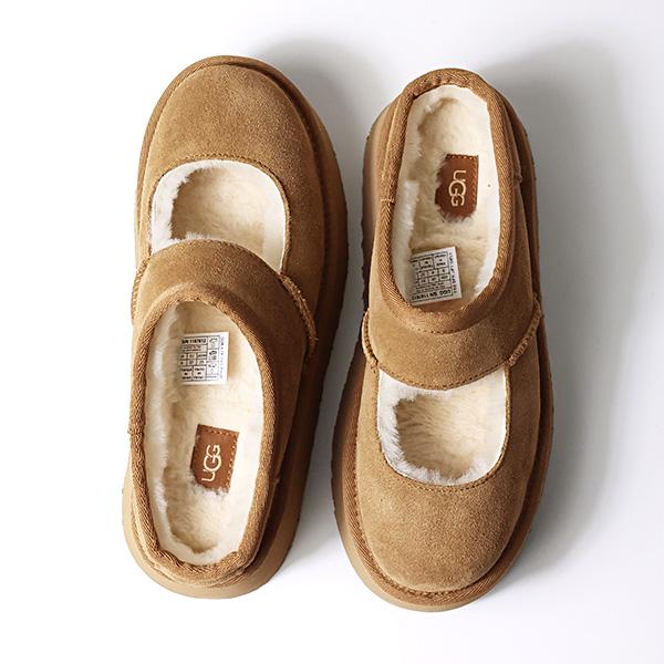 UGG アグ スリッポン W BEA MARY JANE ビア メリー ジェーン 1167612 レディース プラットフォーム 厚底 スエード シューズ 靴_4