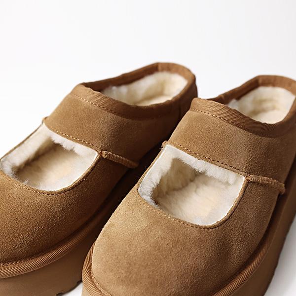 UGG アグ スリッポン W BEA MARY JANE ビア メリー ジェーン 1167612 レディース プラットフォーム 厚底 スエード シューズ 靴_7