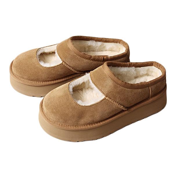 UGG アグ スリッポン W BEA MARY JANE ビア メリー ジェーン 1167612 レディース プラットフォーム 厚底 スエード シューズ 靴_9