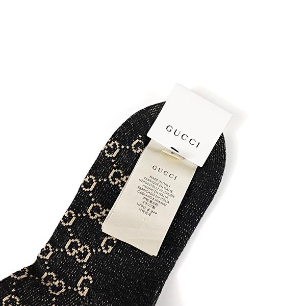GUCCI（グッチ） ソックス ウェブ GGコットン 572266 4G056 メンズ