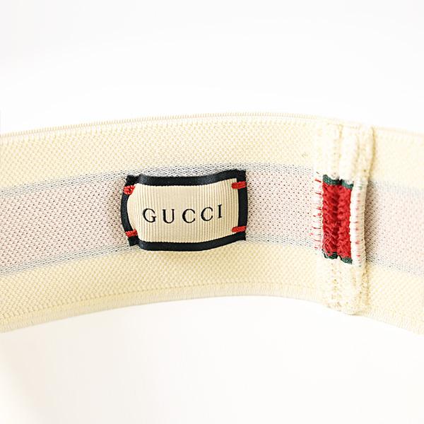GUCCI グッチ ヘッドバンド ヘッドギア へアバンド GUCCIのヘアバンドを使った人気ファッションコーディネート - WEAR
