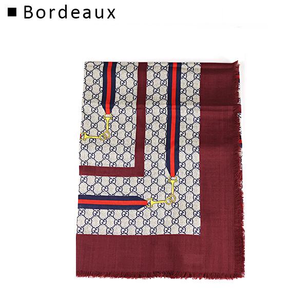 GUCCI（グッチ） ショール Big GG Ribbon Scarf 756936 3GAL9