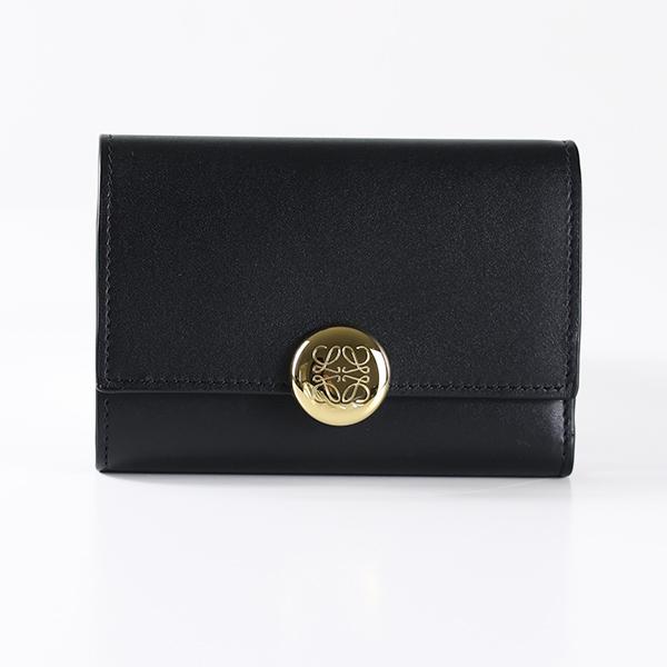 LOEWE（ロエベ） 三つ折り財布 Pebble Small Vertical Wallet