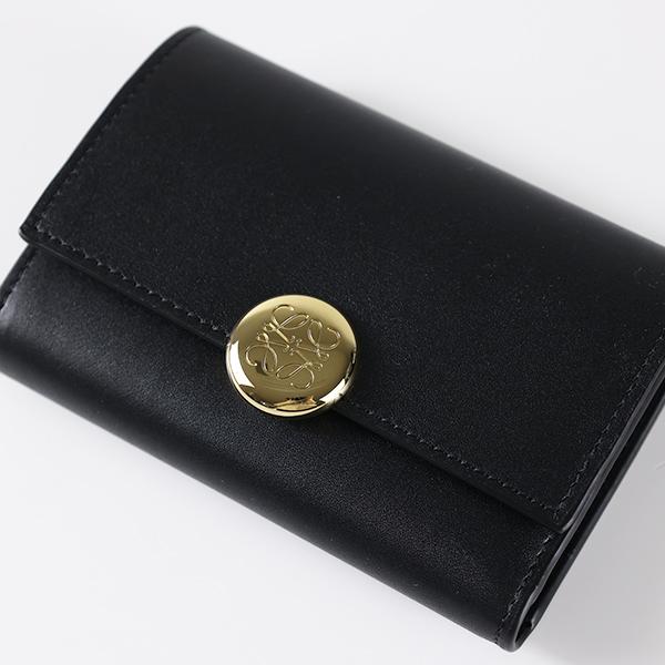 LOEWE（ロエベ） 三つ折り財布 Pebble Small Vertical Wallet
