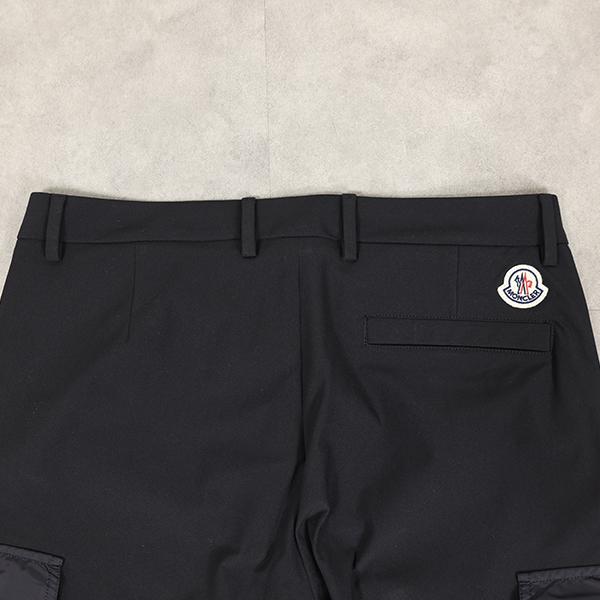 MONCLER モンクレール カーゴパンツ Logo Patch Cargo Pants 2A00032 89A2H メンズ イージースラックス ストレッチ ロゴパッチの画像