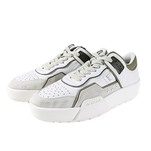 MONCLER モンクレール PROMYX SPACE HIGH ハイカット レザースニーカー 箱付 サイズ 41 白 シューズ MONCLER - MONCLER モンクレール PROMYX SPACE HIGH ハイカット レザー